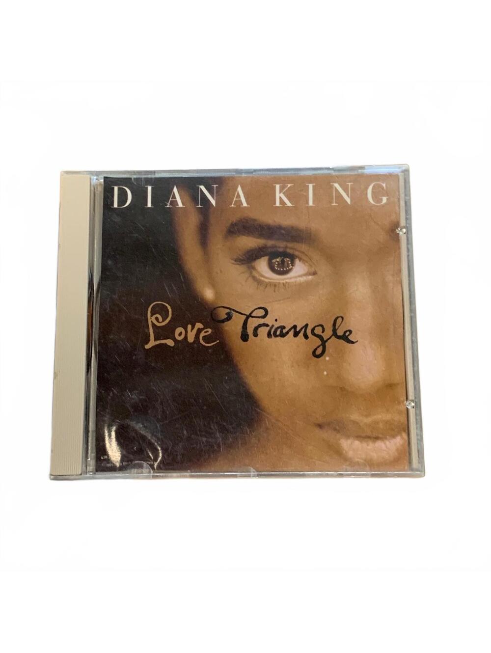 Diana King Love Triangle CD Single WORK Records 1995 4-Track Maxi-Single